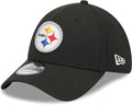 Pittsburgh Steelers Stretch Fit Flex Hat - Black Team Logo