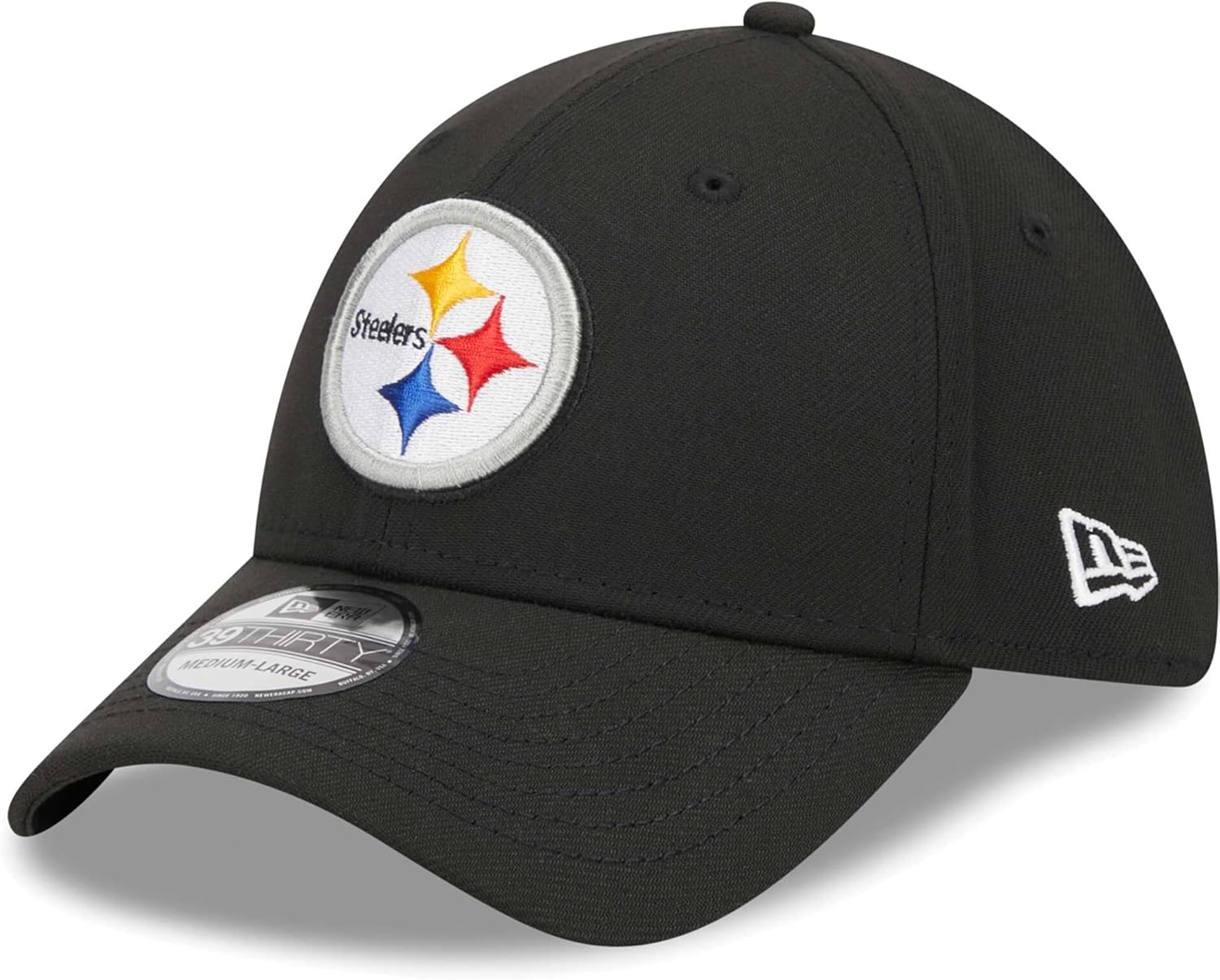 NFL 39THIRTY Team Color Primary Logo Flex Cap for Fans