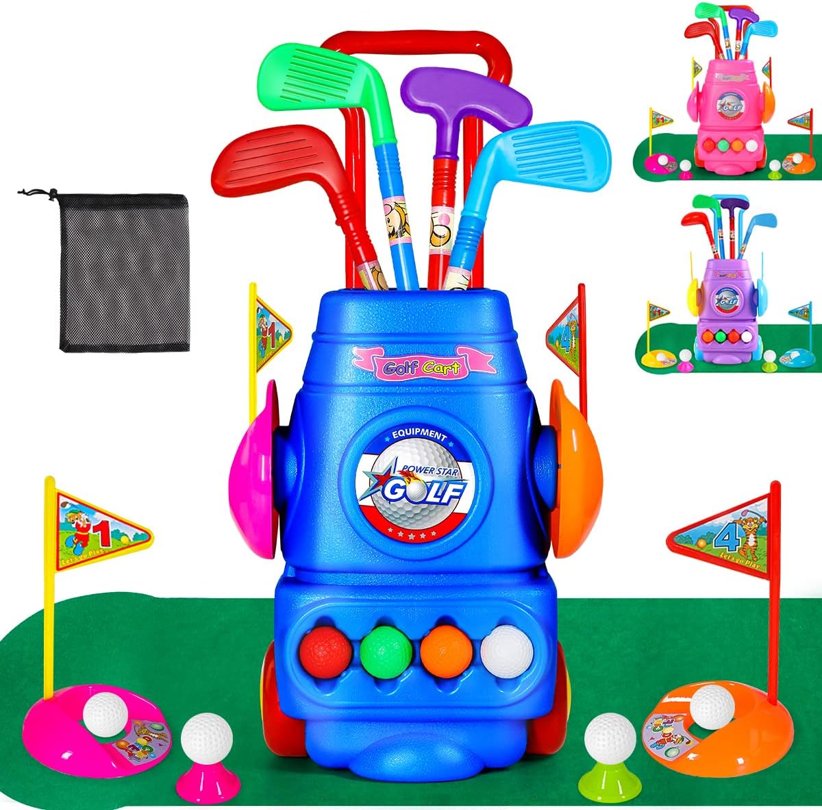 Meland Toddler Golf Set - Active Outdoor Fun for Ages 3-6!