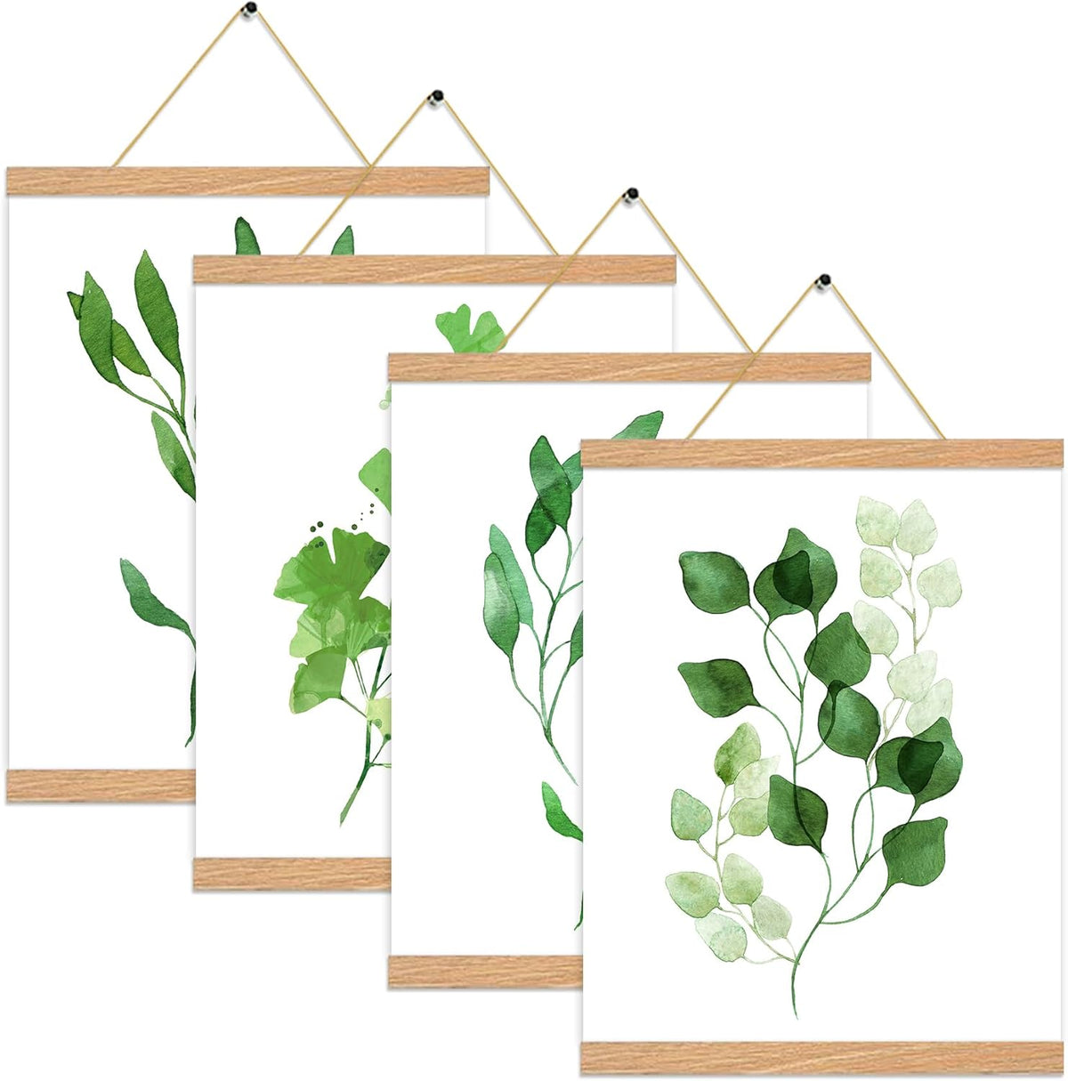 4 Pack Magnetic Poster Hanger Frame for 16 in Art Prints