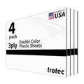 TroLase 12in x 20in x 1/16in Two Color Laser Engraving Sheet - Precise