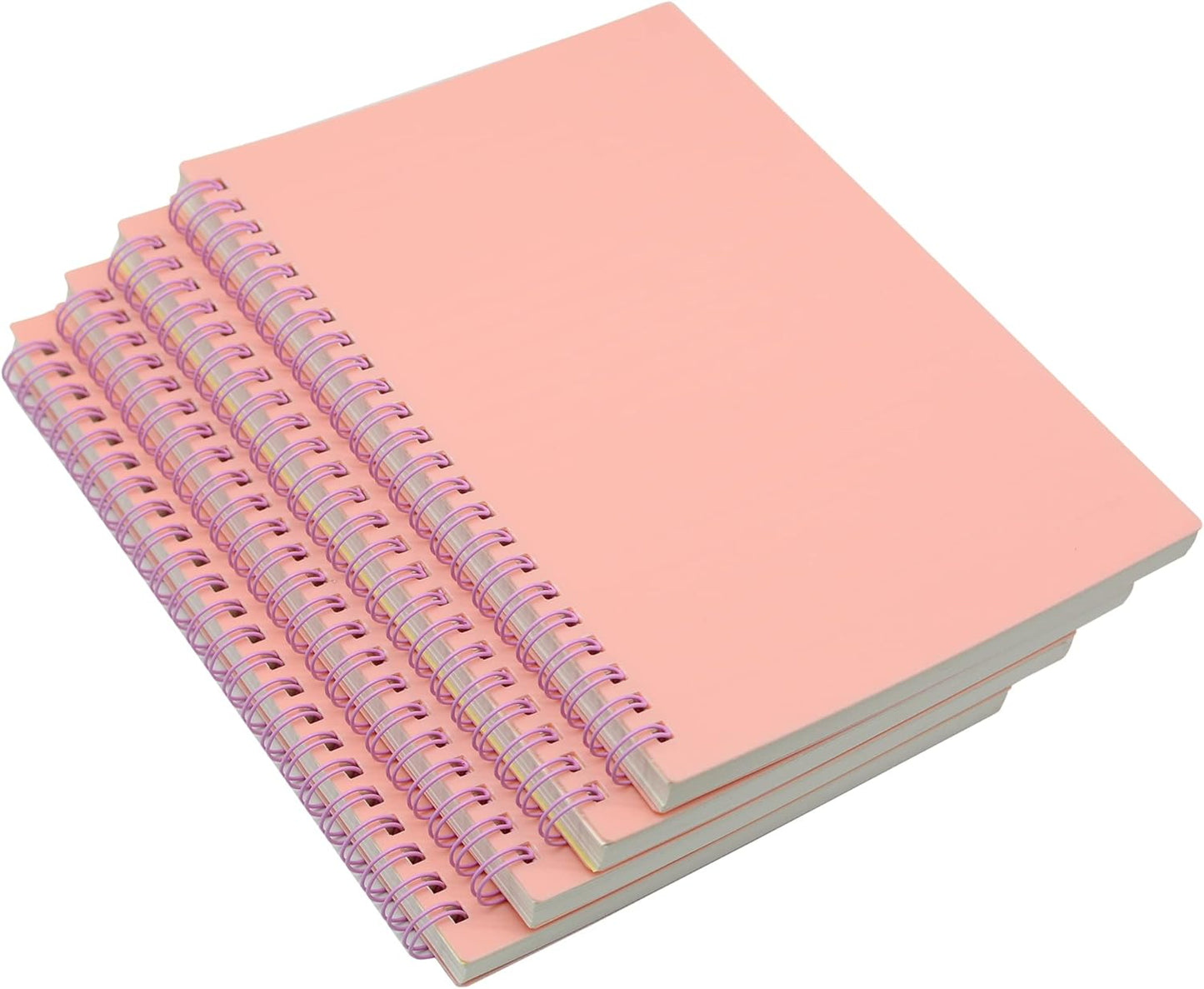Yansanido A5 Pink Journals - Thick Hardcover, 80 Sheets
