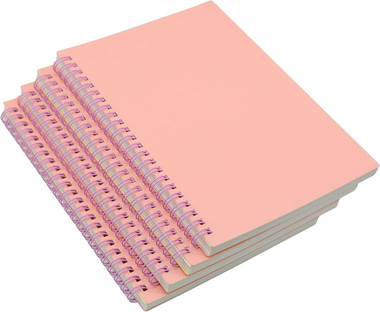 Yansanido A5 Pink Journals - Thick Hardcover, 80 Sheets
