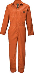 Natural Uniforms Mens Long Sleeve Zip Up Twill Coverall - Stain