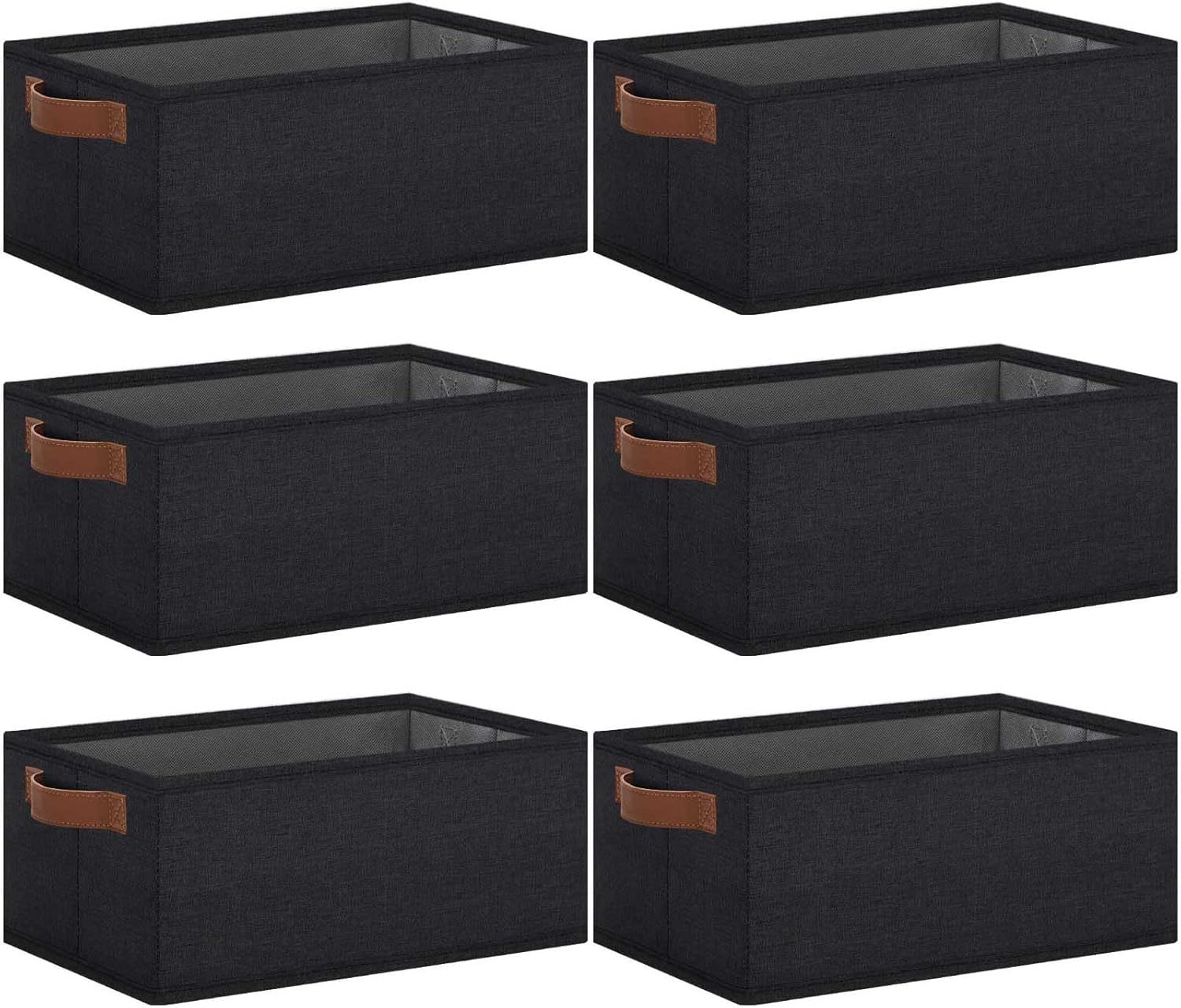 GhvyenntteS Small Fabric Storage Bins for Home Organization