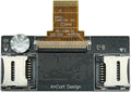 FIP02 Dual Micro SD Adapter for iPod Classic and Video - HDD to SD