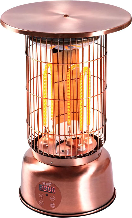 2000W Portable Space Heater - Efficient Carbon Heating