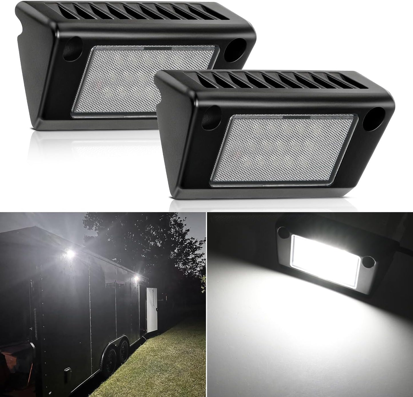 Nilight RV Exterior Light 5 Inch Porch Lights for Trailers