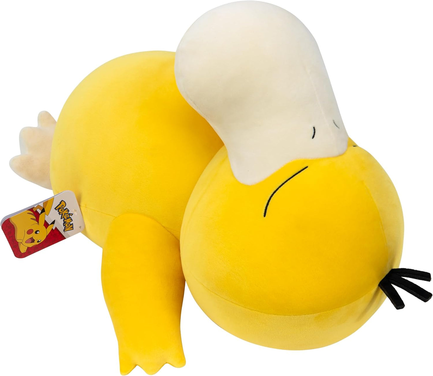 Pokemon Psyduck Sleeping Plush - 18-Inch Super Soft Cuddle Toy
