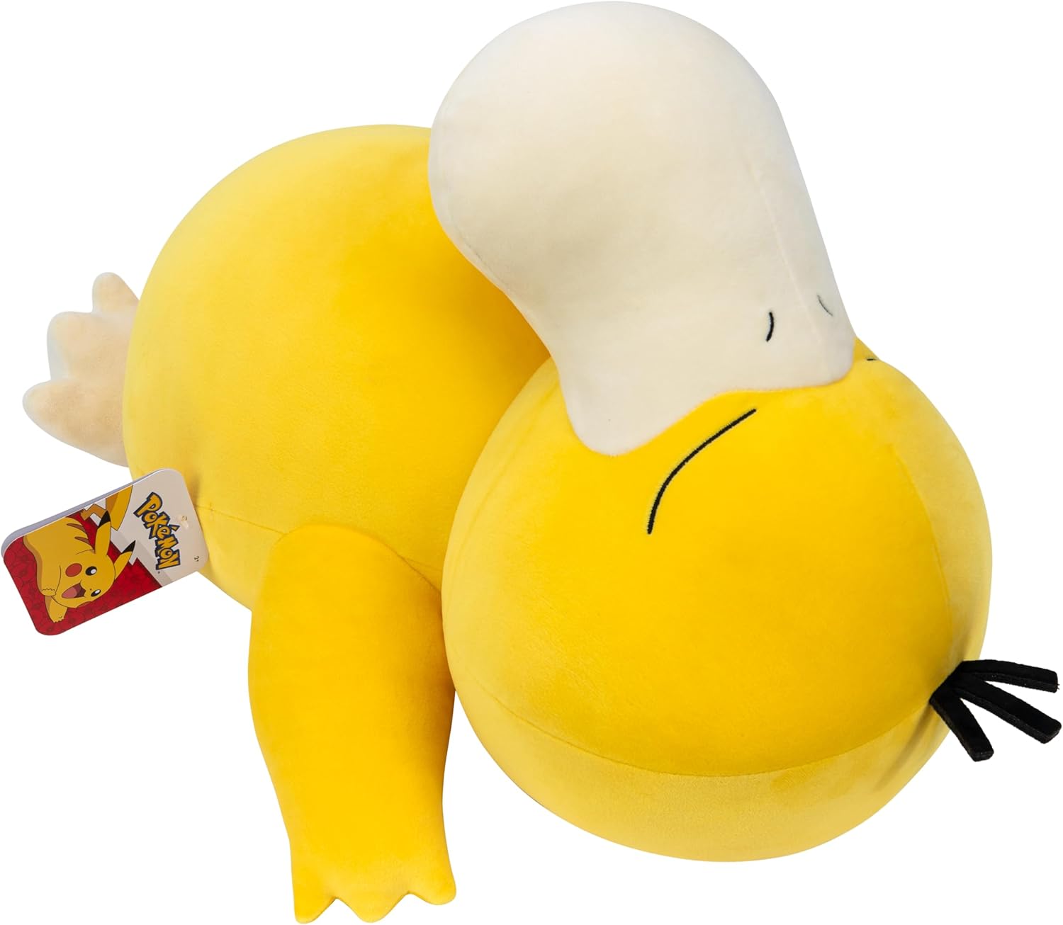 Pokemon Psyduck Sleeping Plush - 18-Inch Super Soft Cuddle Toy