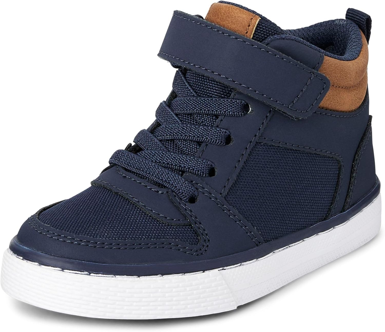 Children's Place Boy's Casual Lace Up Hi Top Sneakers Review