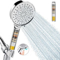Filtered Shower Head with Handheld - High Pressure 6 Spray Modes