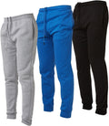 Ultra Performance 3 Pack Mens Joggers - Lightweight All-Day Comfort