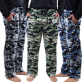 DG Hill Mens PJ Pajama Pants Microfleece Plaid - Warm, Pocketed