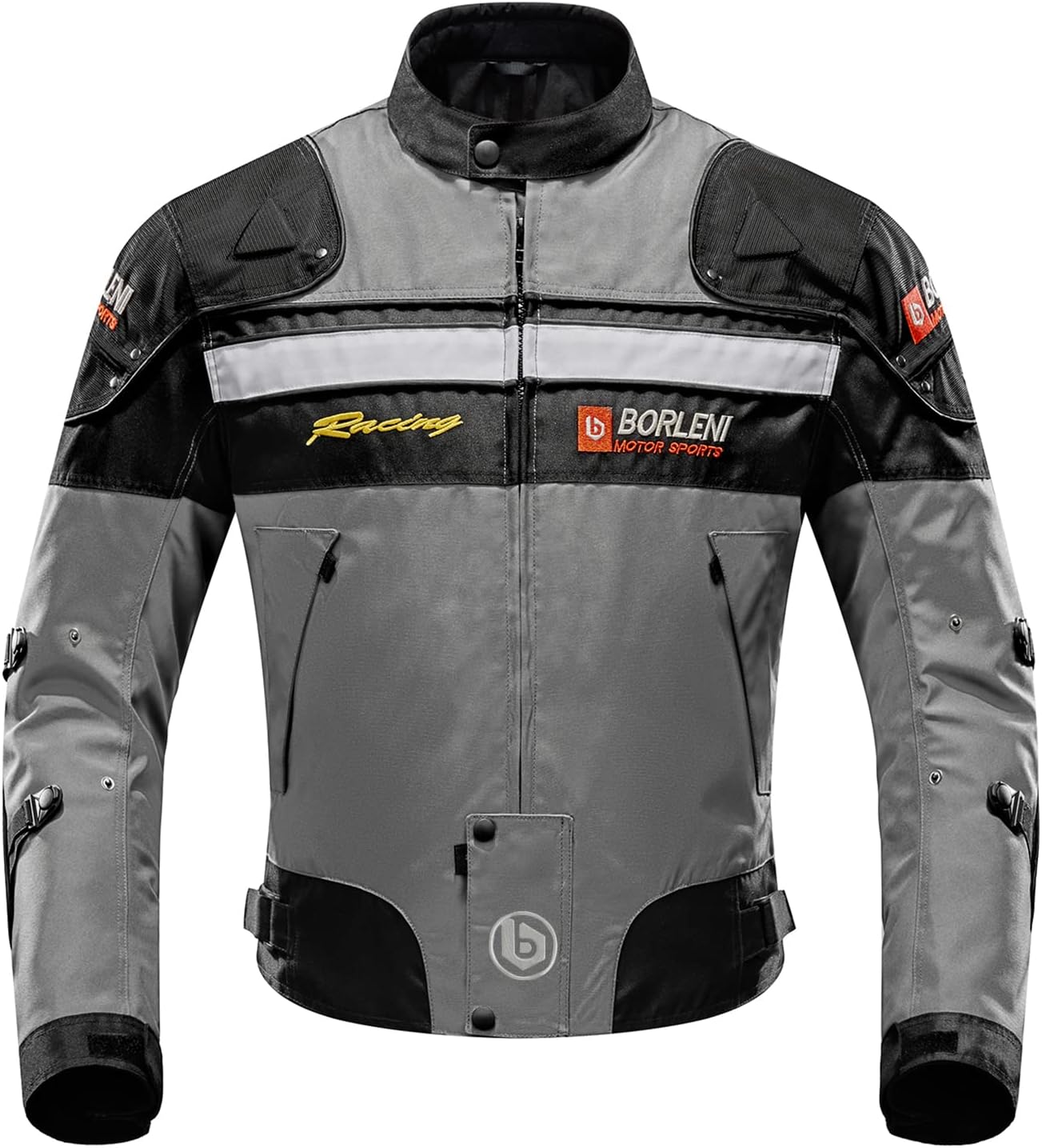 All Season Windproof Motorcycle Jacket with CE Armor Protection
