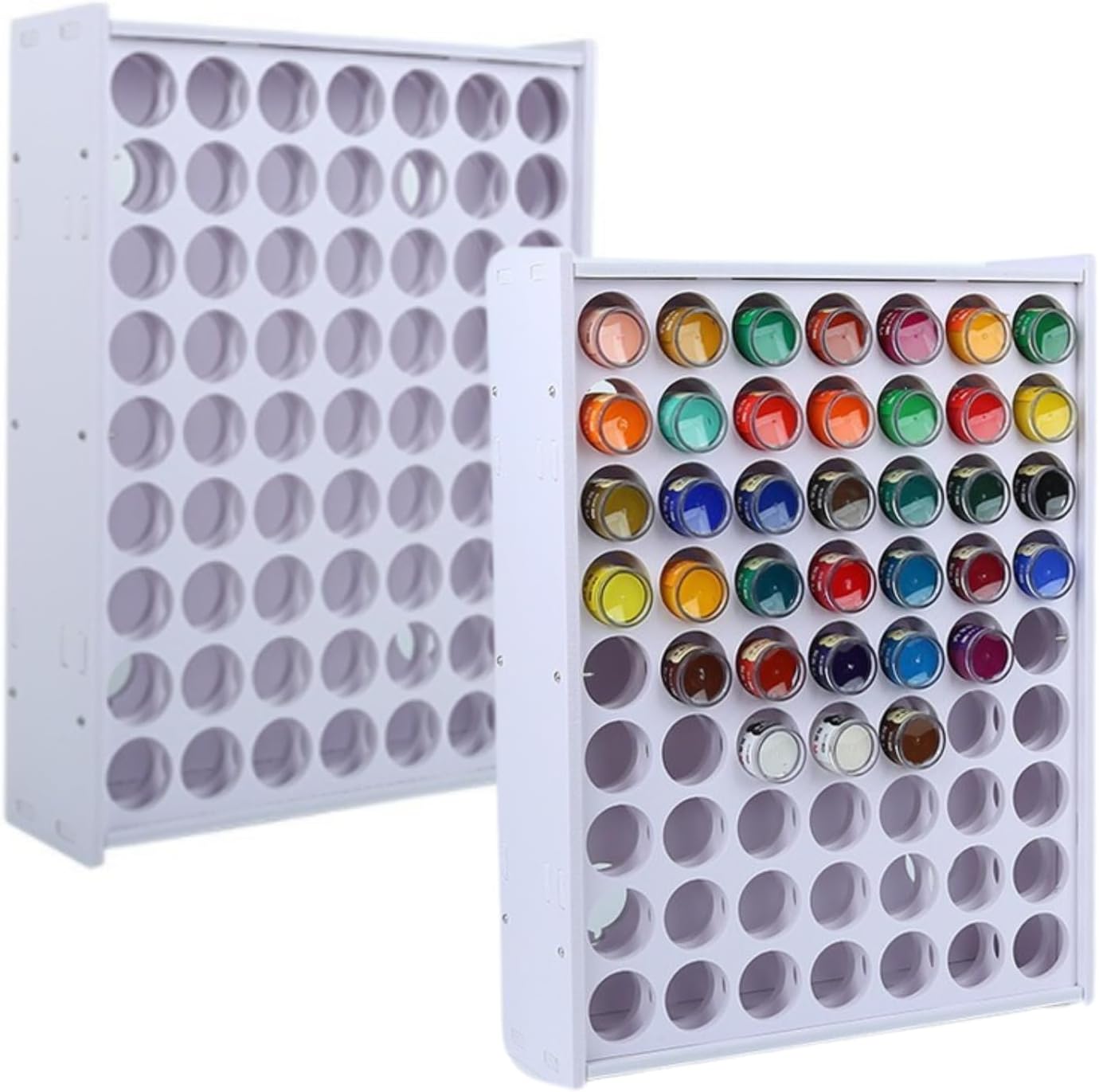 Organize Paints Efficiently with Acrylic Rack