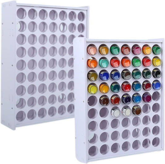 Organize Paints Efficiently with Acrylic Rack