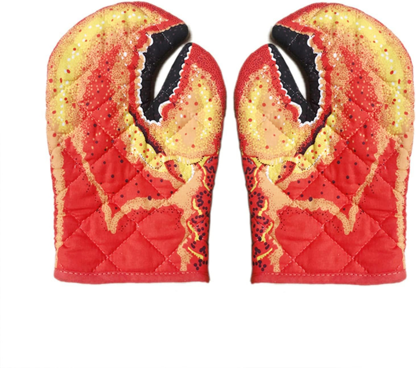 GREUS Lobster Claw Oven Mitts: Cute & Heat Resistant