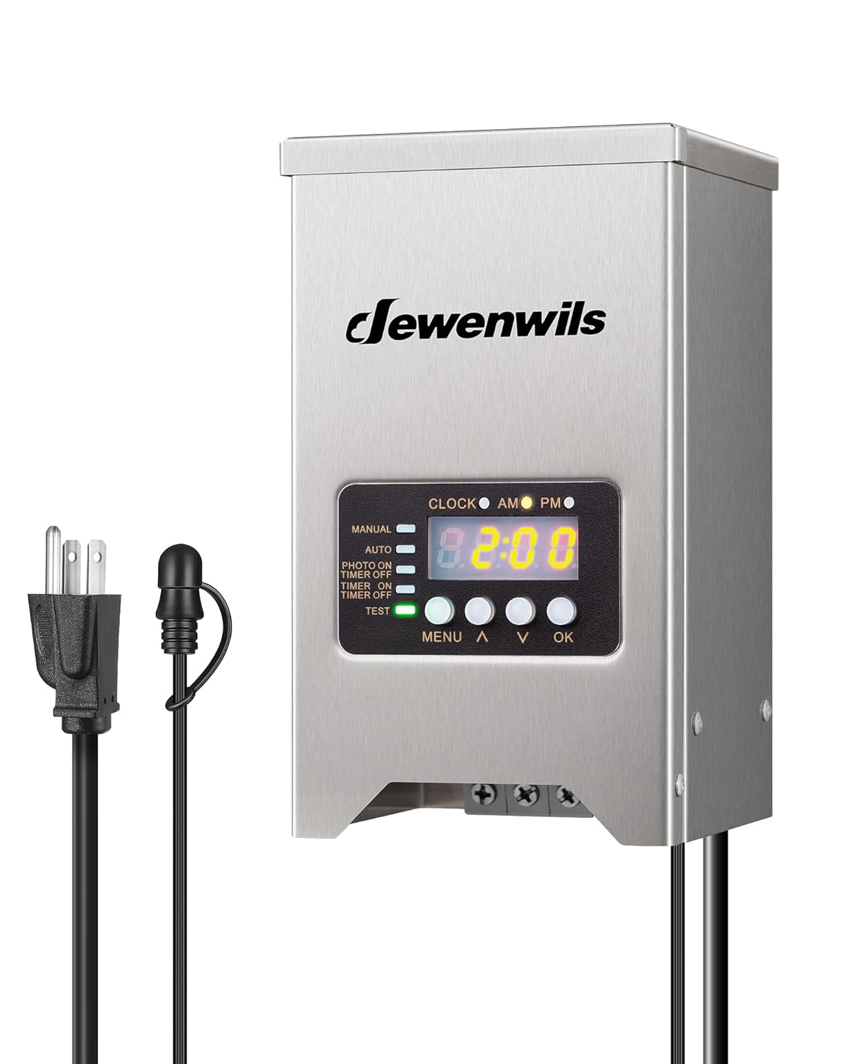 DEWENWILS 150W Low Voltage Landscape Transformer for Outdoor Use