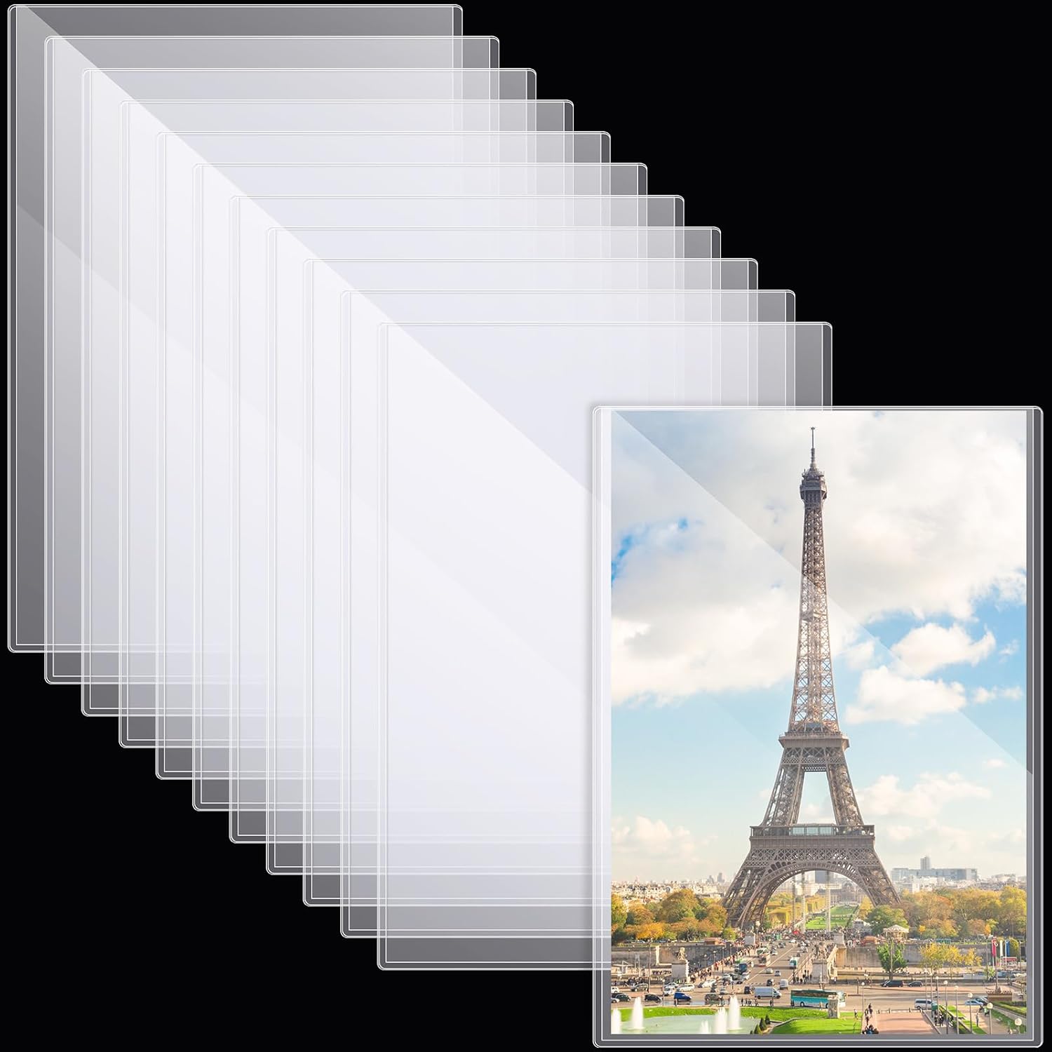 Henoyso 12 Pcs Poster Protector Sleeve for 16 x 20 Inch Prints