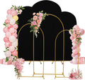 Metal Arch Stand and Spandex Cover Set of 3 - Elegant Event Backdrop