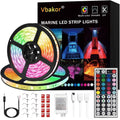 Boat Led Strip Lights 60FT Marine Pontoon Lights - MultiColor Deck