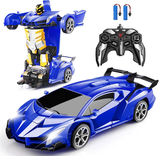 Blackma Transforming RC Car - Deformation, Drifting, LED Lights