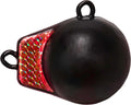 Extreme Max Coated Ball-with-Fin Downrigger Weight - 10 lbs Red Flash