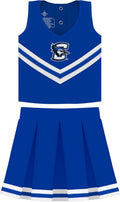 College Baby NCAA Toddler Youth Cheerleader Dress - Soft Official Logo