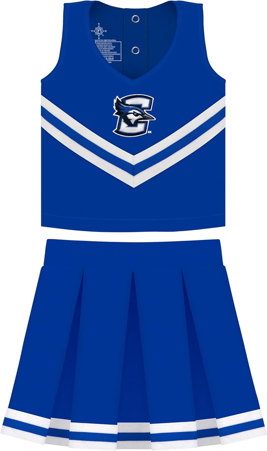 College Baby NCAA Officially Licensed Cheerleader Dress for Girls