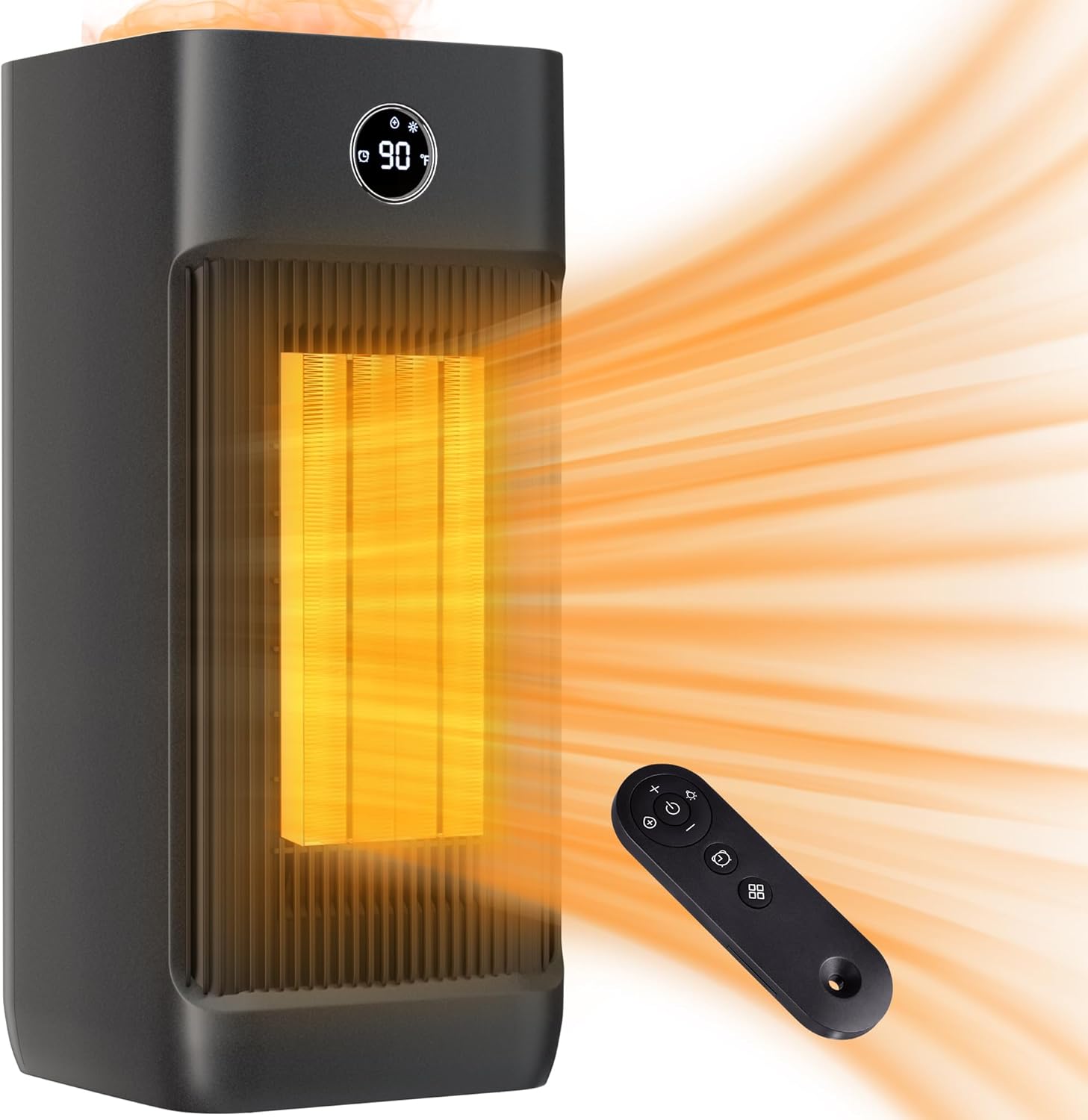 1500W Electric Heater with Humidifier - Stay Cozy Anywhere!