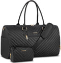 LOVEVOOK women's travel duffle bag with shoe compartment included
