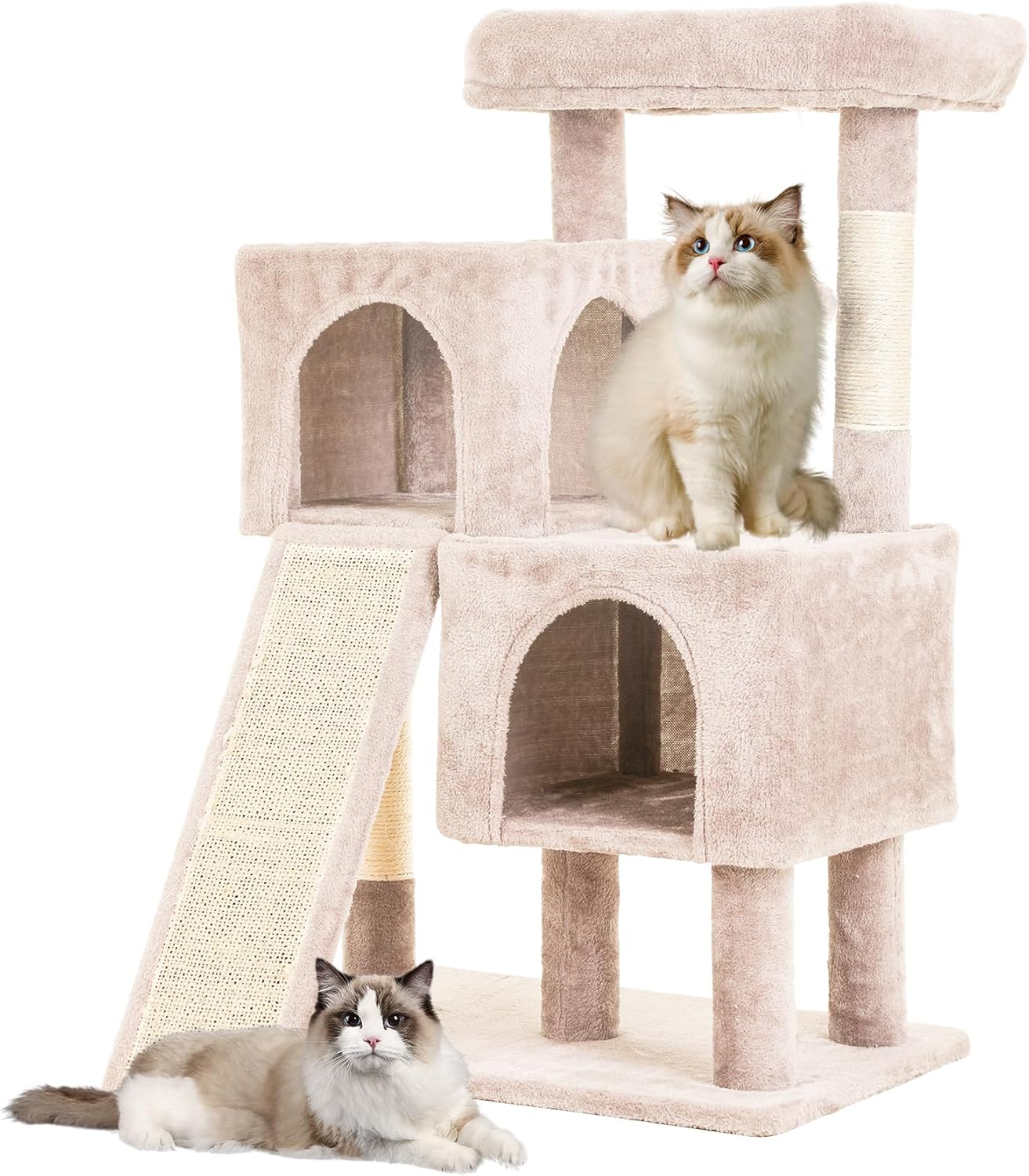 FDW Cat Tree for Indoor Cats - Multi-Level Cat Tower 36 in