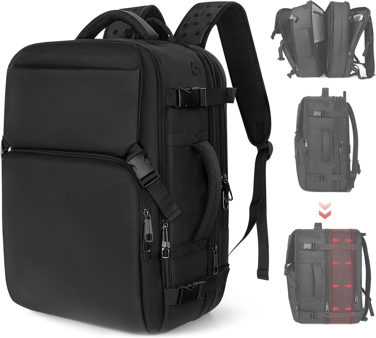 Travel Backpack Carry On Flight Approved, Expandable & Durable