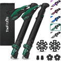 Collapsible Trekking Poles 100-120 cm for Men & Women - Lightweight
