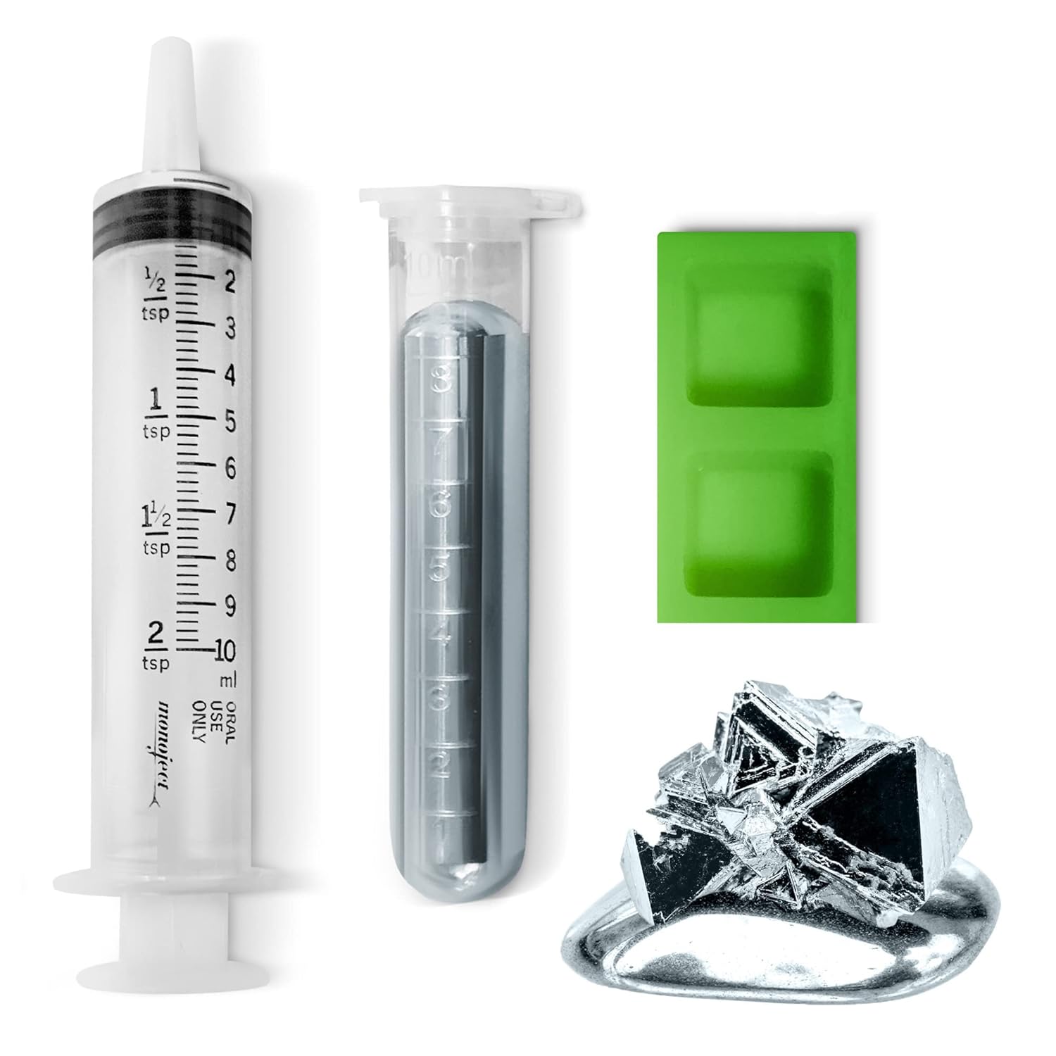 Gallium Liquid Metal 50 Grams for DIY Science Experiments
