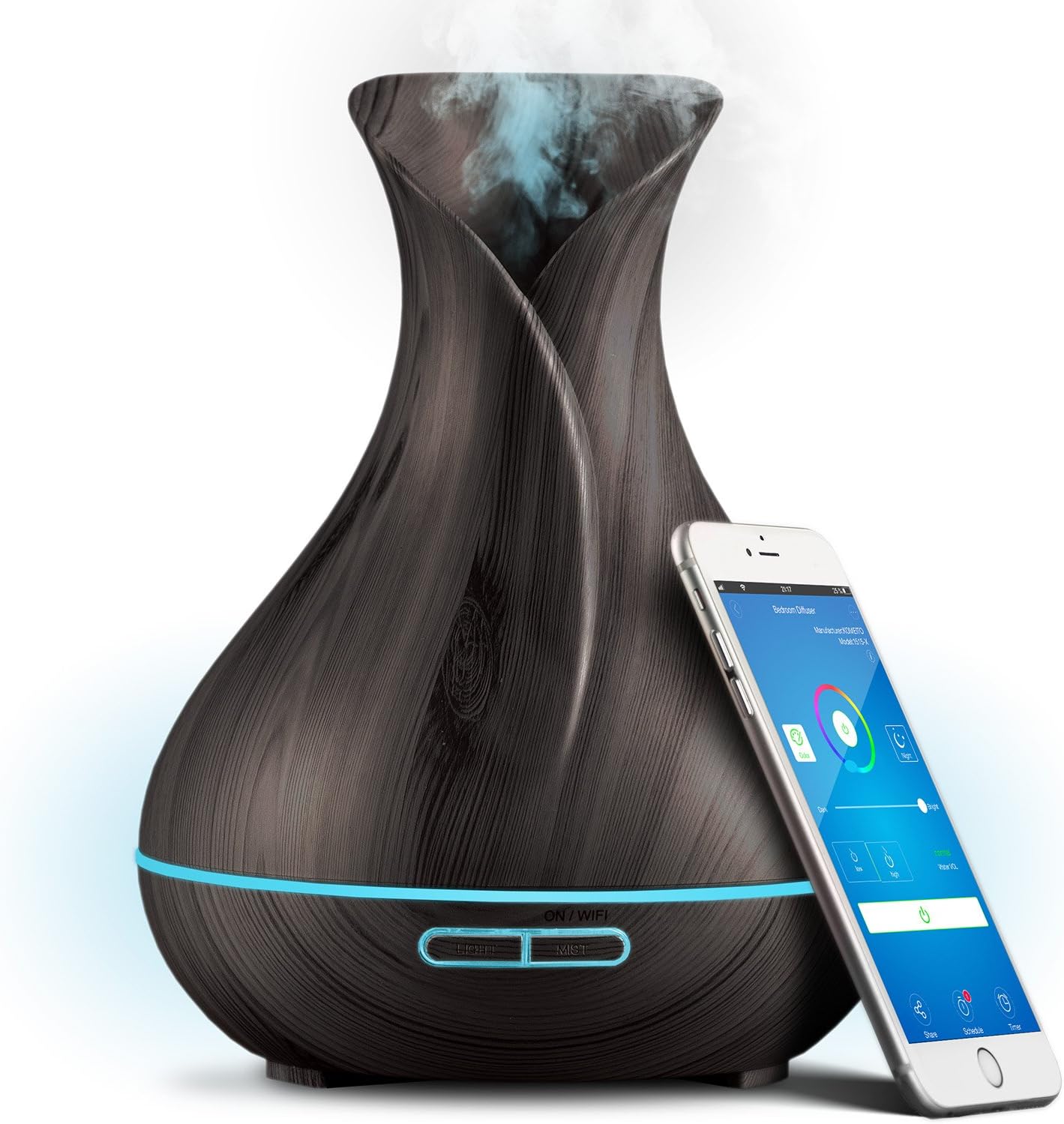 Smart WiFi Wireless Essential Oil Aromatherapy Diffuser & Humidifier