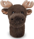Funny Golf Club Head Covers Moose Plush Driver Headcover - Soft Fit