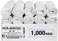 Aluf Plastics High Density 45 Gallon Trash Bags - 1000 Count