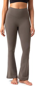 No Front Seam Flare Leggings for Women High-Waisted 29.5in - Dreamlux
