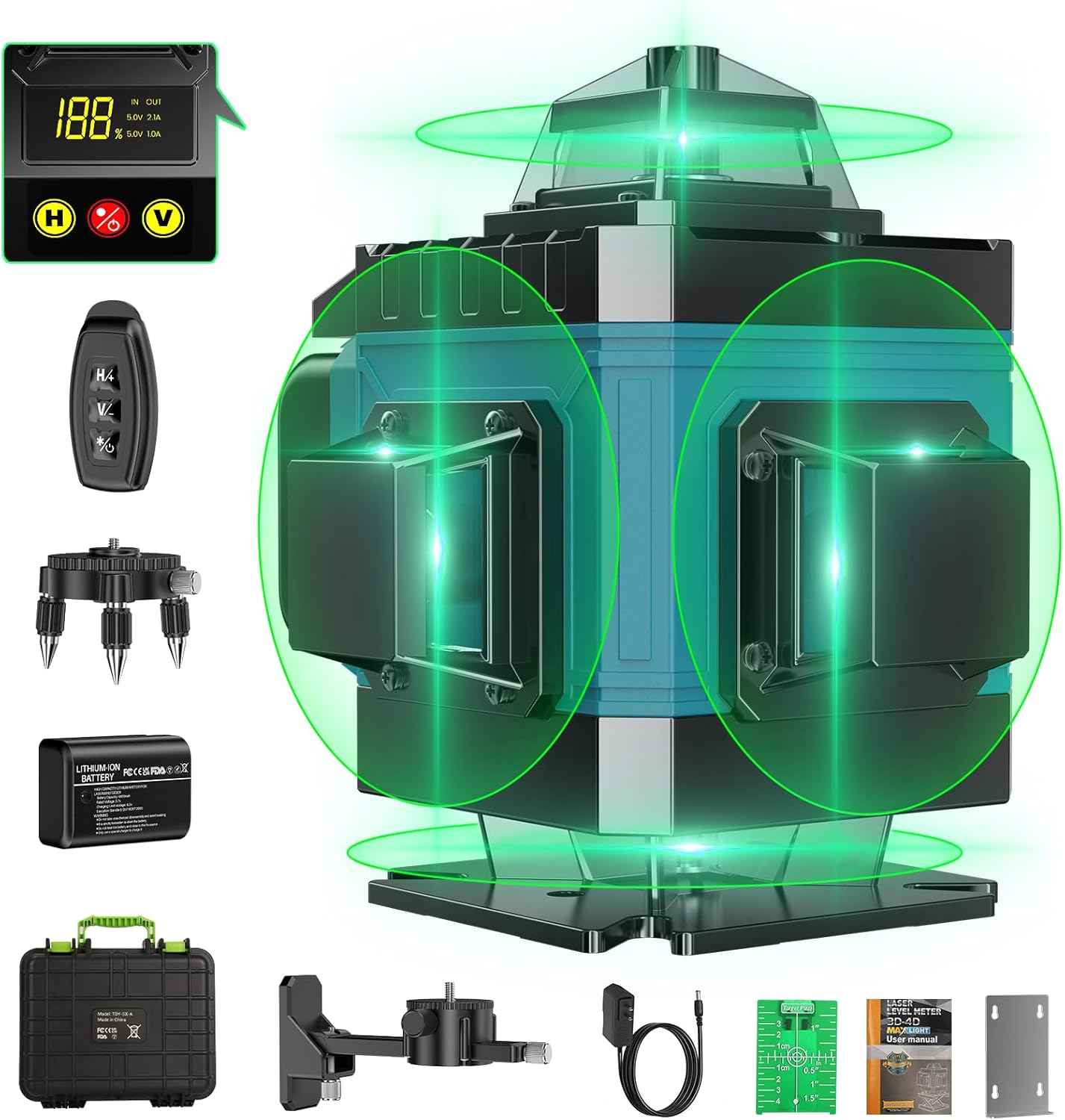 16 Line Laser Level 360 Self Leveling for Precision Projects