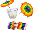 Colorful Cocktail Umbrella Picks by Midremer