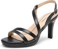 Women's Platform Strappy Heels High Heeled Sandals - Comfortable Fit