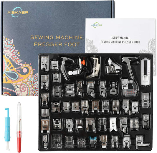 Ultimate 48Pcs Presser Feet Set for Sewing Machines