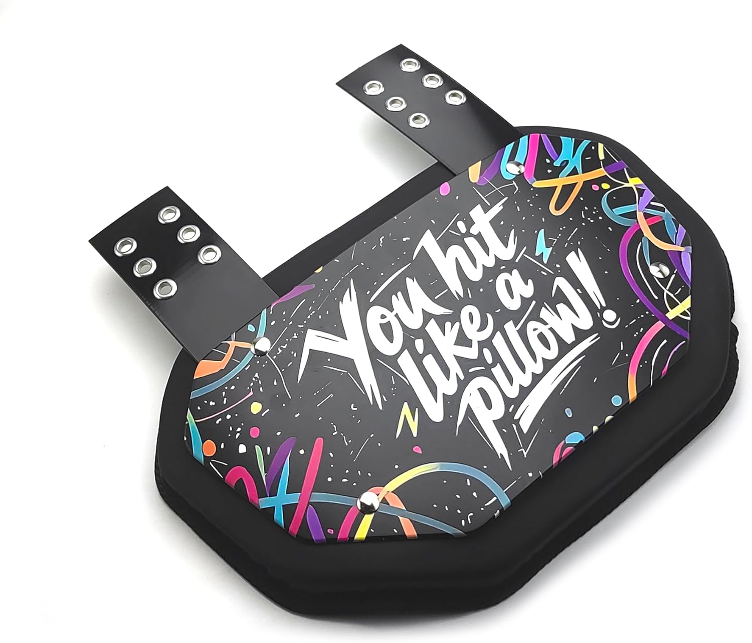 Pro Football Backplate Heavy Duty Spin Guard for Optimal Protection