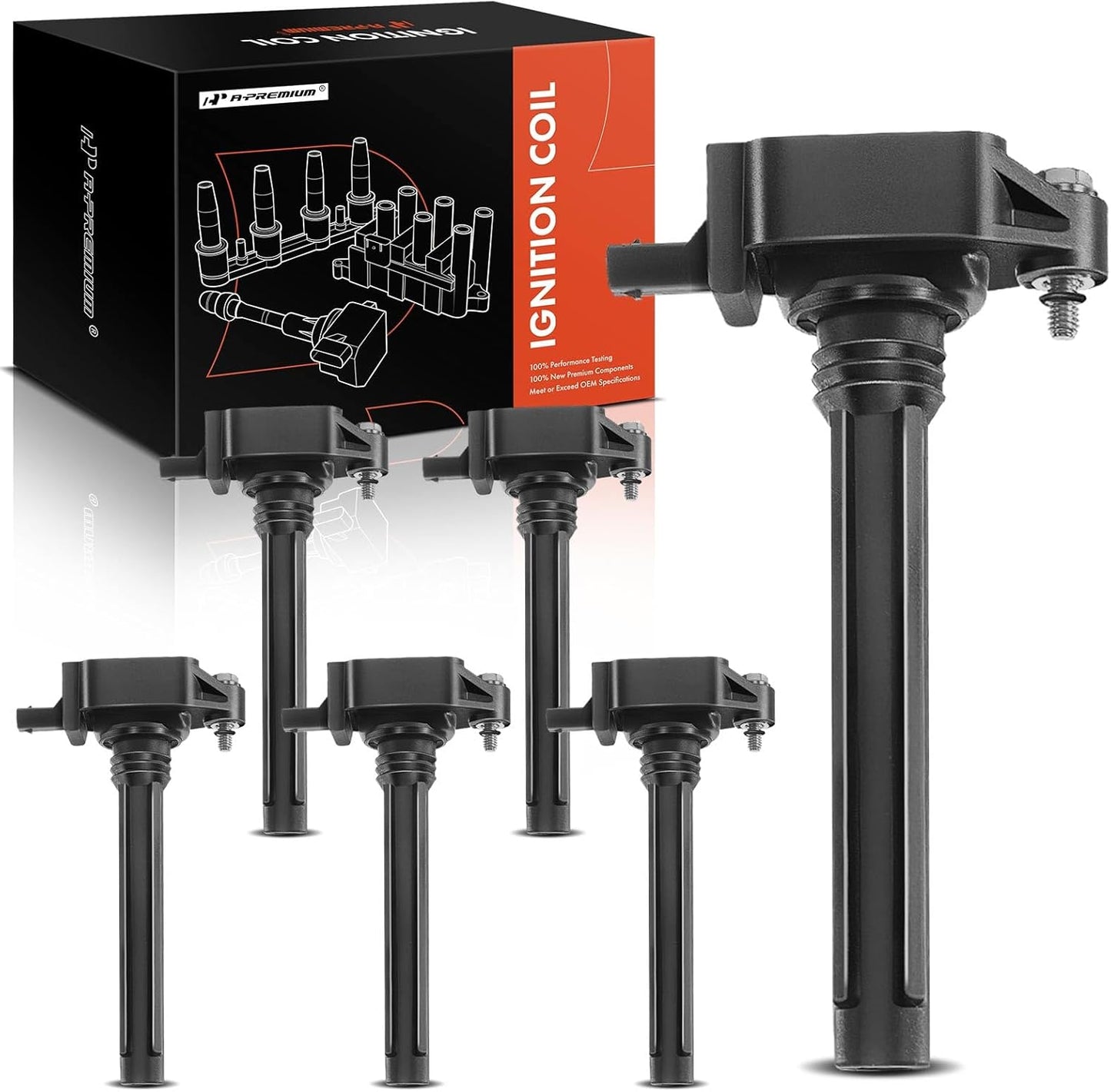 6PCS Ignition Coil Packs for Chrysler, Dodge, Jeep & Ram V6