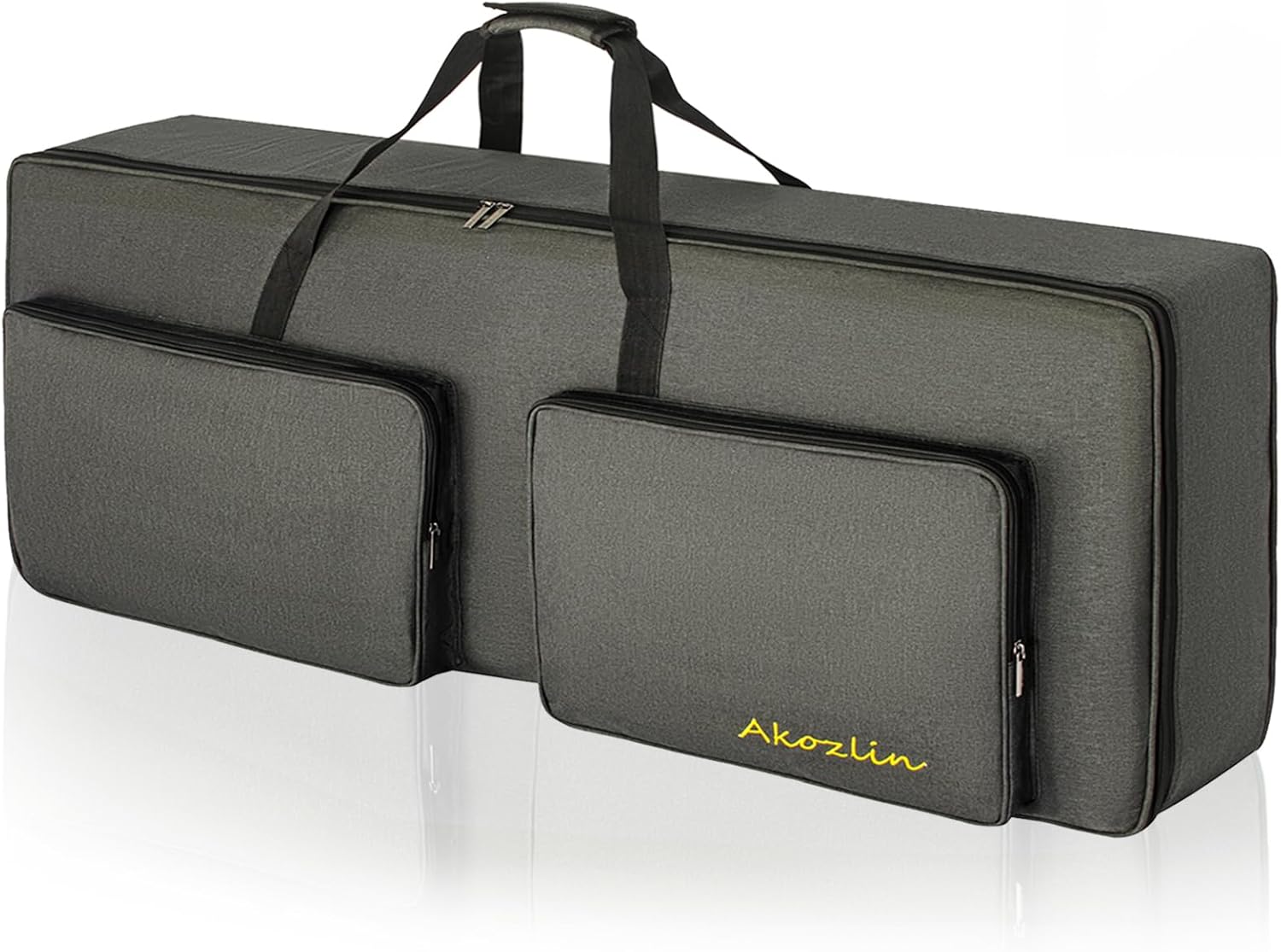 Portable 76-Key Keyboard Gig Bag for Electric Piano Protection