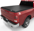 OEDRO Soft Roll Up Truck Bed Tonneau Cover for Dodge Ram 6.4ft Bed
