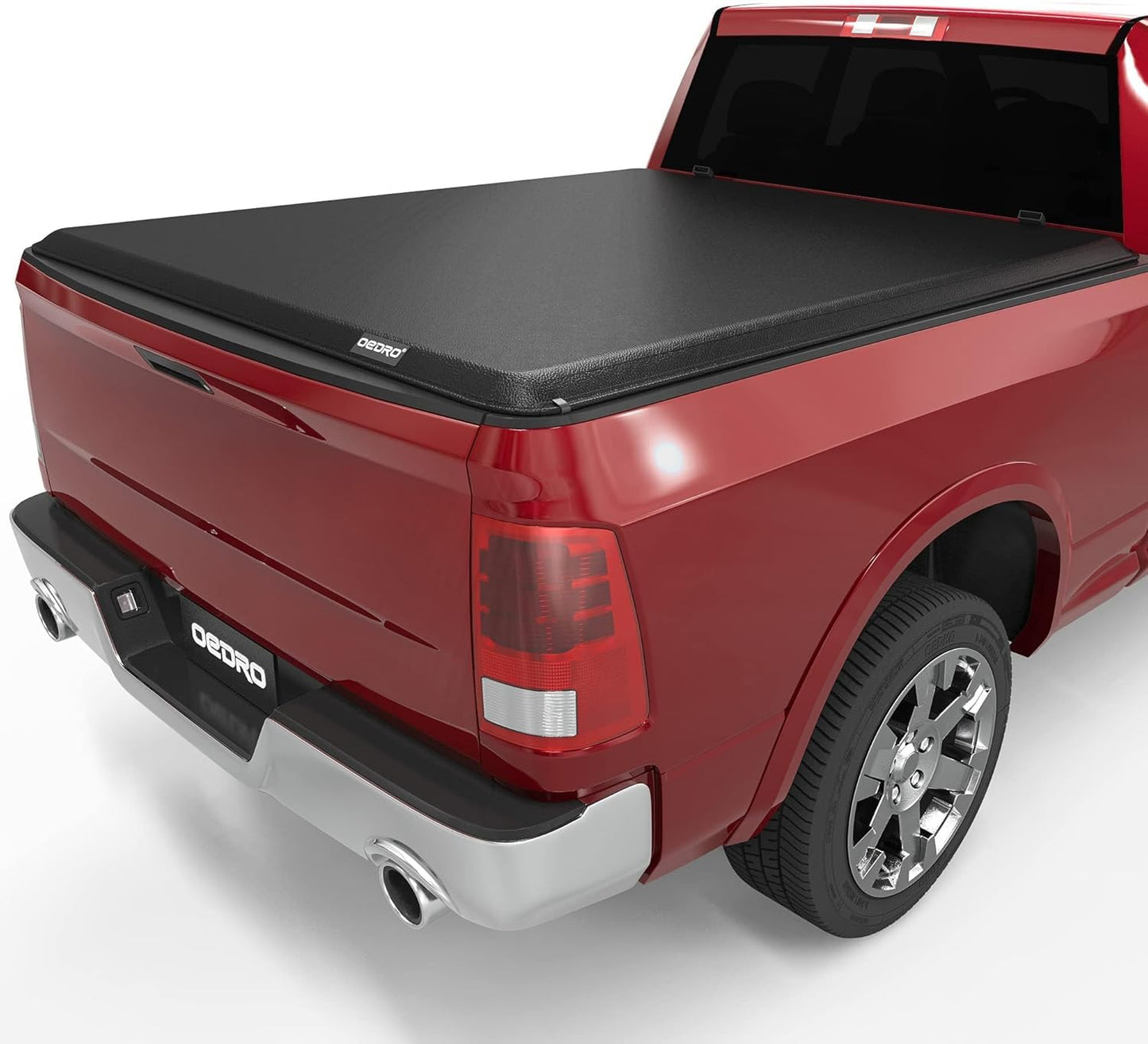 OEDRO Soft Roll Up Truck Bed Tonneau Cover for Dodge Ram 1500