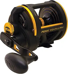 Penn Squall Lever Drag Conventional Fishing Reel for Anglers